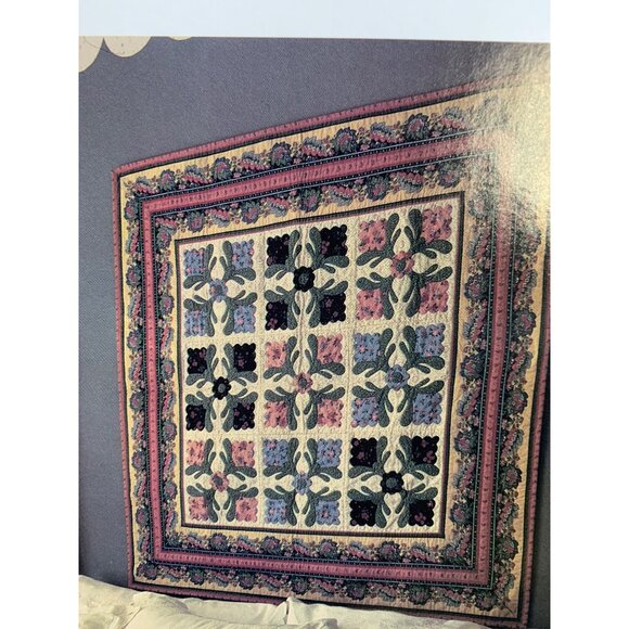 Quilts in Bloom Quilt Sewing Pattern Book Oxmoor House - Picture 6 of 9